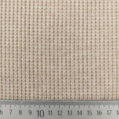 Rippstrick Viskose Meterware, beige meliert