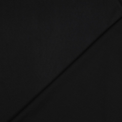 Viskose Twillstoff mit Stretch weich flieend uni, schwarz
