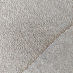 Sweatstoff Viskose Melange knit, hellbraun meliert