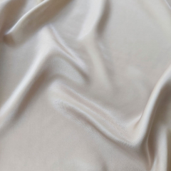 Silky Viskose Rayon Webware uni, natur, aus LENZING™ ECOVERO™ Viscosefasern