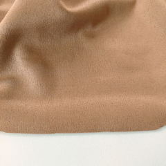 elastisches Wildleder Imitat Fake Suede, camel