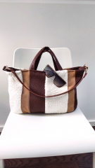 elastisches Wildleder Imitat Fake Suede, camel
