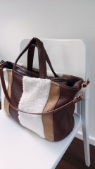 elastisches Wildleder Imitat Fake Suede, camel