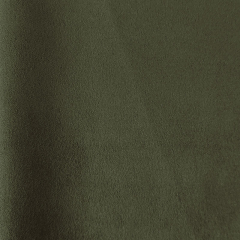 elastisches Wildleder Imitat Fake Suede, armygrn