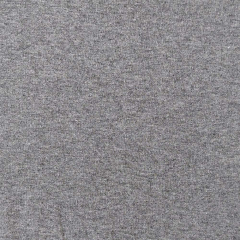 Sweatstoff French Terry mittelgrau meliert