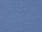 Jerseystoff uni, jeansblau