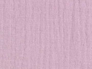Musselin Stoff Double Gauze uni, helles altrosa