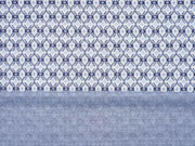 Jacquard Strickjersey Rauten, hellgrau hellblau