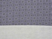 RESTSTCK 99 cm French Terry Sweat Viskose Blumenrder, grau