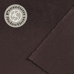 Jackenstoff Mantelstoff Kaschmir Mix Designerstoff Max M*** , dunkelbraun - Made in Italy