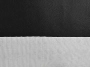 RESTST�CK 25 cm Kunstleder Lederimitat f�r Taschen gepr�gte Optik, schwarz