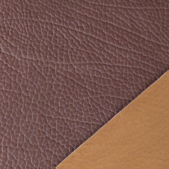 Kunstleder Lederimitat elegante Prgung Taschenherstellung, schokobraun