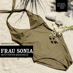 Papierschnittmuster FRAU SONIA Badeanzug Schnittreif