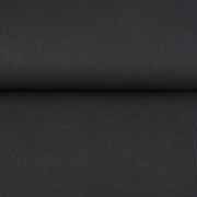 Musselin Stoff Double Gauze uni, schwarz