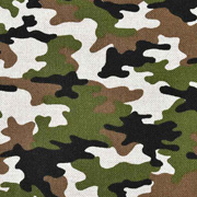 Dekostoff Camouflage Leinenlook, braun grn