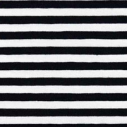 Jerseystoff Streifen 5 mm, schwarz wei