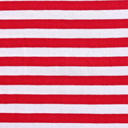 Jerseystoff Streifen 1 cm garngefrbt, rot wei