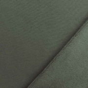 Alpenfleece Sweatstoff uni, Bundeswehr grn