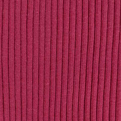 Bndchenstoff gerippt Hipster-Beanie Stoff, dunkelrot