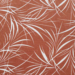 Viskose Leinen Stoff Webware Grser, weiss terracotta