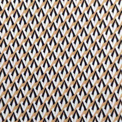 Viskosestoff Blusenstoff Gitternetz klein gemustert, beige schwarz weiss