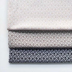 Hosenstretchstoff Bengalin graphisches Muster, taupe beige