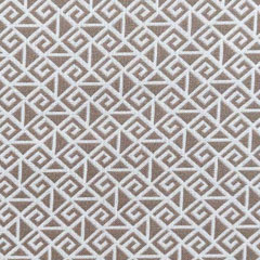 Hosenstretchstoff Bengalin graphisches Muster, taupe beige