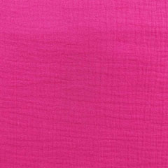 Musselin Stoff Double Gauze uni,hot pink