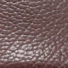 Kunstleder Lederimitat schne Narbung Taschenherstellung, dunkelbraun