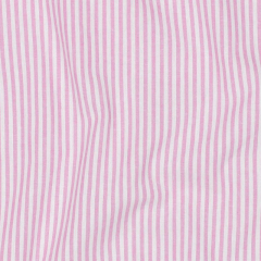 Baumwollstoff Streifen 3 mm garngefrbt, pink wei
