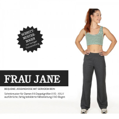 Papierschnittmuster FRAU JANE Jogginghose Schnittreif