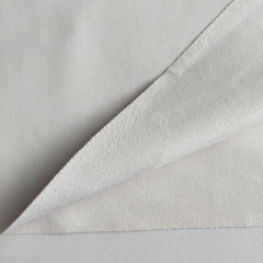 Lederimitat Kunstleder elastisch butterweich uni, cremewei�