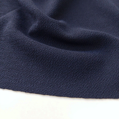 Jerseystoff mit Textur elastisch weicher Griff, dunkelblau