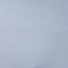 Seersucker Jerseystoff vertikale Streifen, hellblau wei