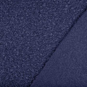 Boucle Stoff Schafslckchen, dunkelblau