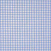 Baumwollstoff Vichykaro 2,7 mm, hellblau wei