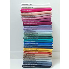 Musselin Stoff Double Gauze uni, rot