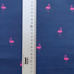 Badehosen Badeshorts Stoff Flamingos schnell trocknend, pink dunkelblau