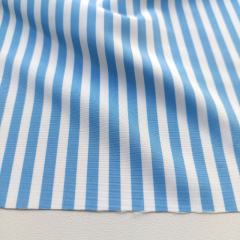 Badehosen Badeshorts Stoff Streifen schnell trocknend, hellblau wei