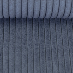 Breitcord Taschenstoff Mbelstoff Dekostoff Samtstoff, rauchblau