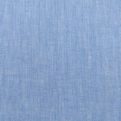 Halbleinen Leinen Baumwolle Webware Fischgrtmuster, hellblau