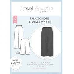 Papierschnittmuster Palazzohose Lillesol women No.82