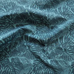 Badehosen Badeshorts Stoff tropische Bltter schnell trocknend, petrol dunkelmint