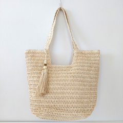 Strohtasche Shopper Damen Tasche, natur