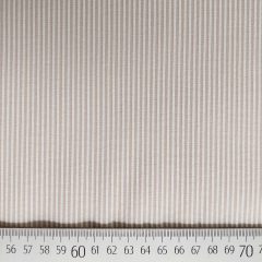 Stretchstoff Bengalin Hosenstoff schmale Streifen (vertikal) querelastisch, beige wei