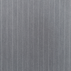 Webware mit Stretch Nadelstreifen Hosenstoff, grau wei
