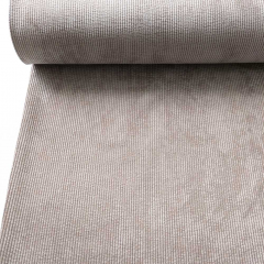 Breitcordstoff schmale Rippen elastisch gewaschen, taupe
