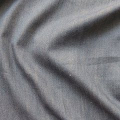 leichter Jeansstoff uni, mittelgrau