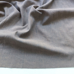 leichter Jeansstoff uni, mittelgrau
