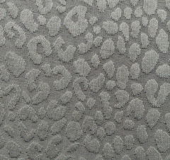 Jacquard Strickstoff Leopardenmuster 3D, armygrn